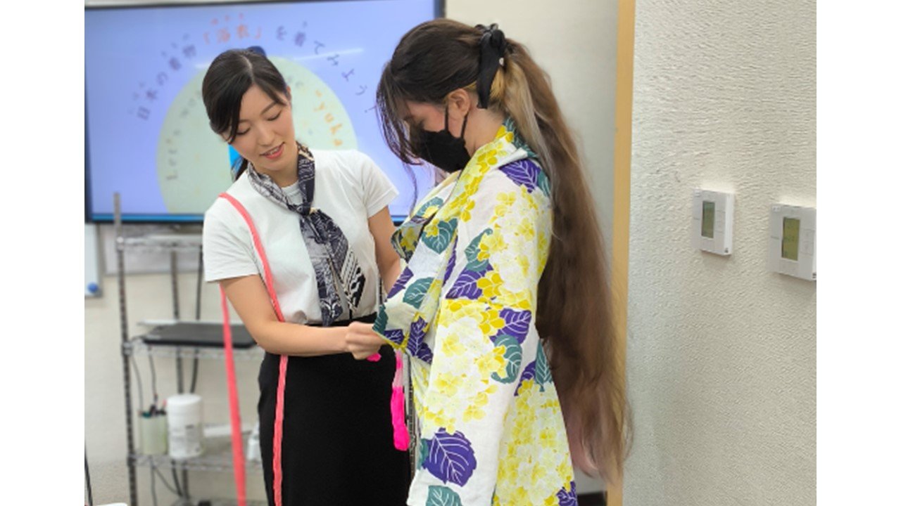 教壇実習の様子