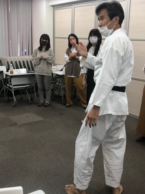 空手の先生です。ＫＫさん